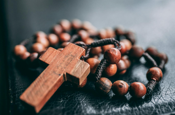 Catholic rosary — representing the faith identity at the heart of Catholic business marketing